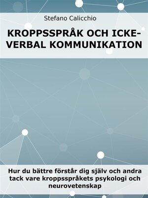 cover image of Kroppsspråk och icke-verbal kommunikation